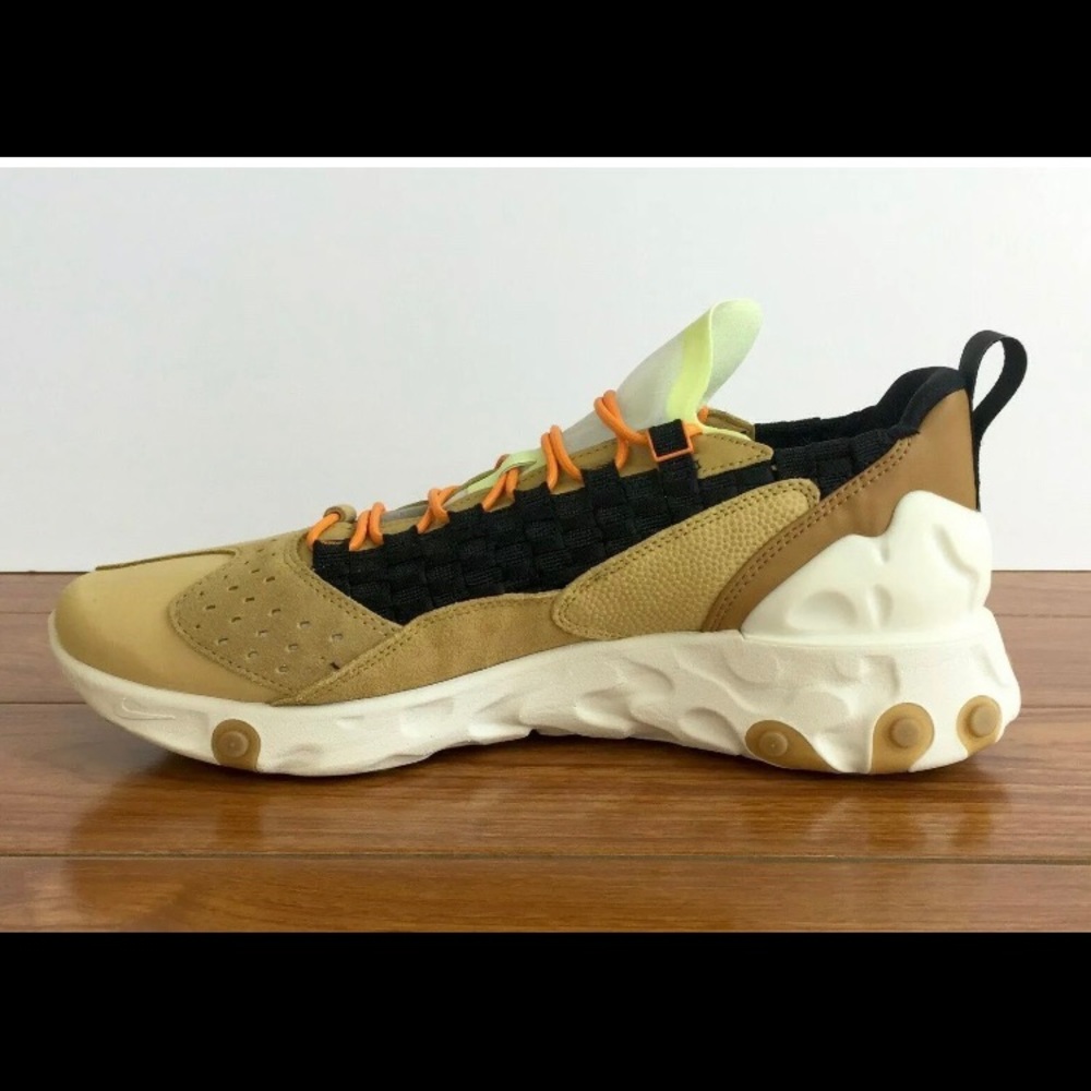 NIKE AIR REACT ELEMENT 55 SE SERTU THE 10TH WHEAT - Picture 3 of 11